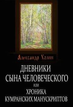 Александр Холин - Дневники сына человеческого, или Хроника Кумранских манускриптов