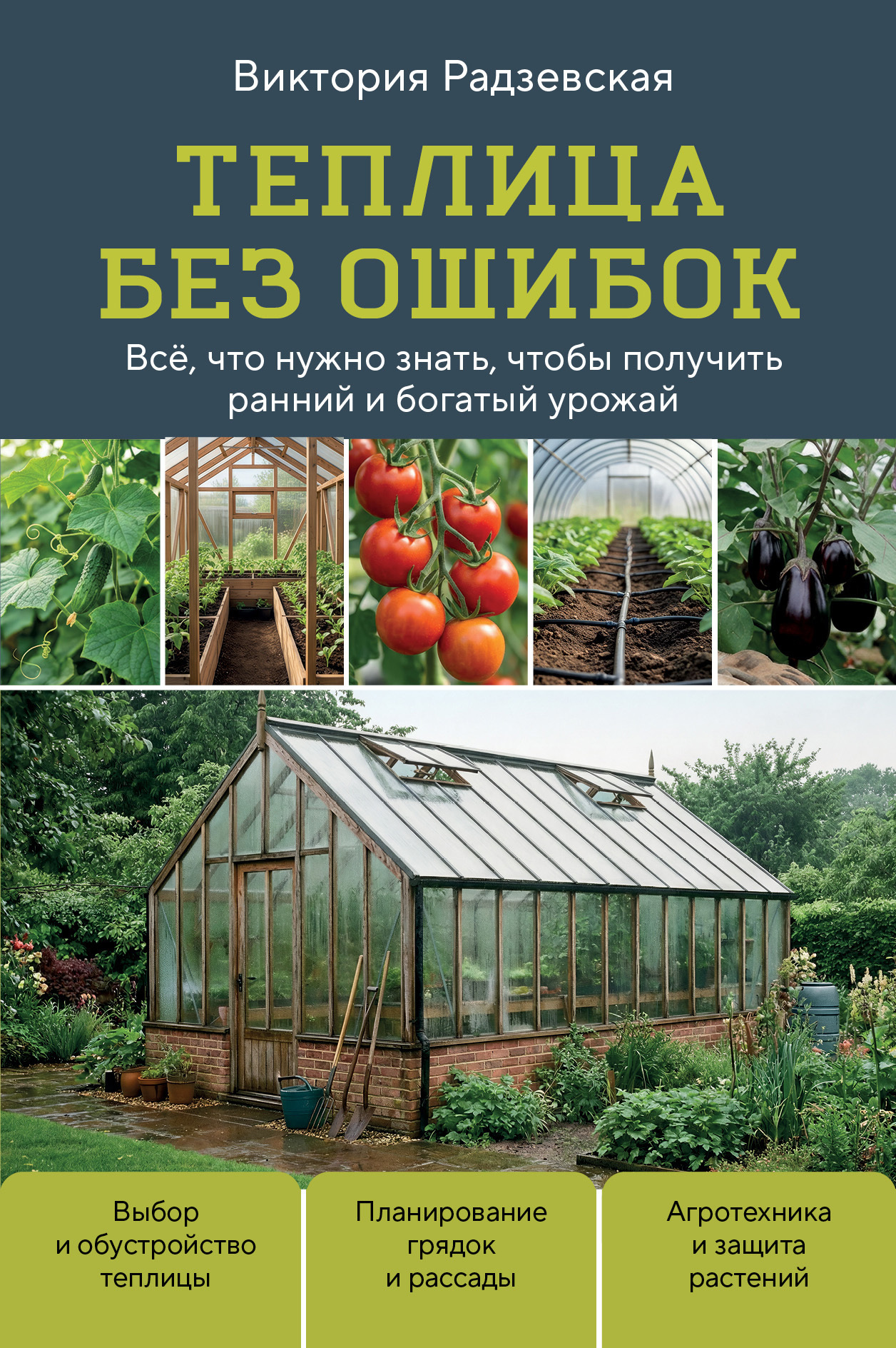 Теплица без ошибок. Все, что нужно знать, чтобы получить ранний и богатый урожай - Виктория Викторовна Радзевская