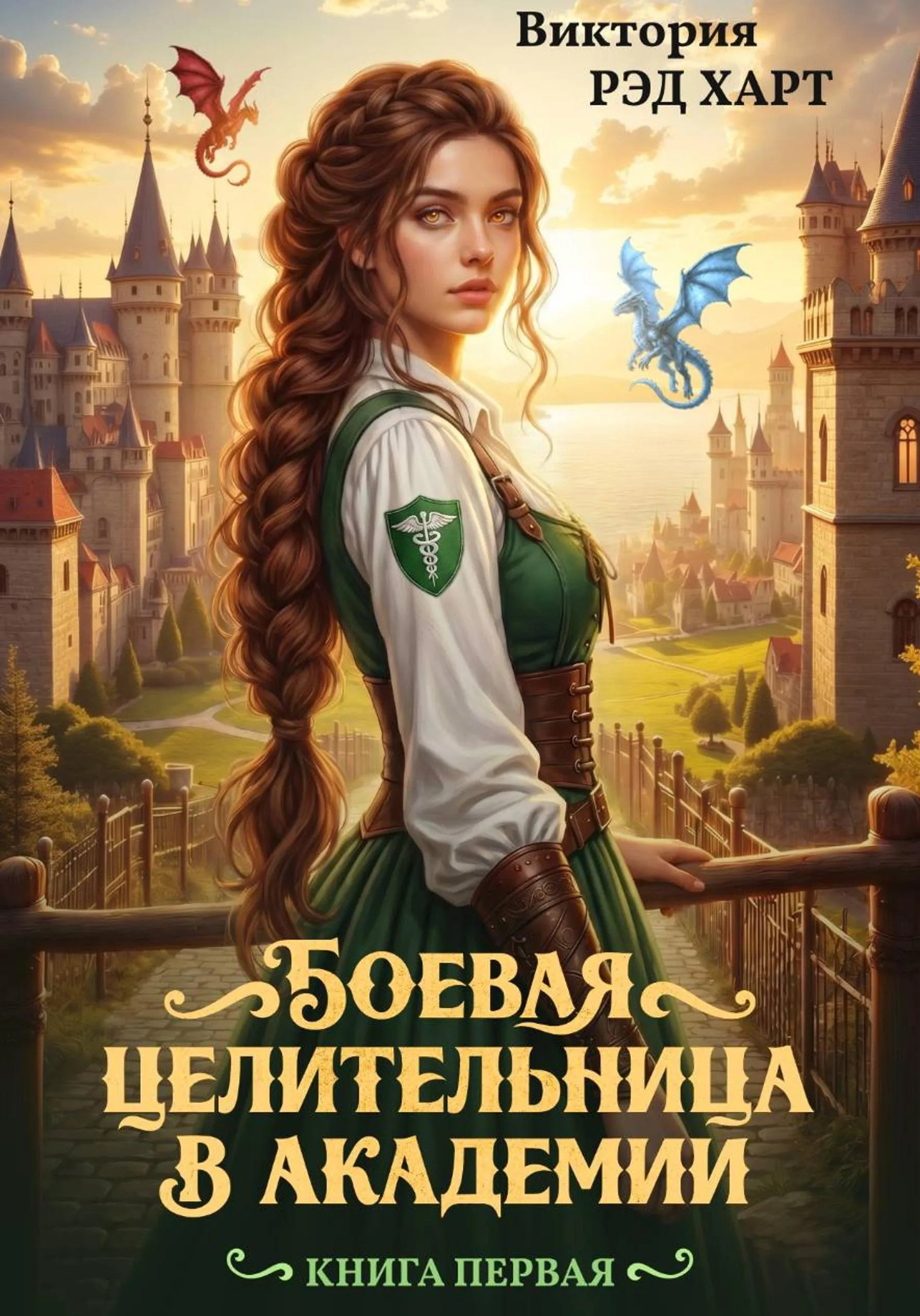 Боевая целительница в Академии. Книга 1 - Виктория Рэд Харт